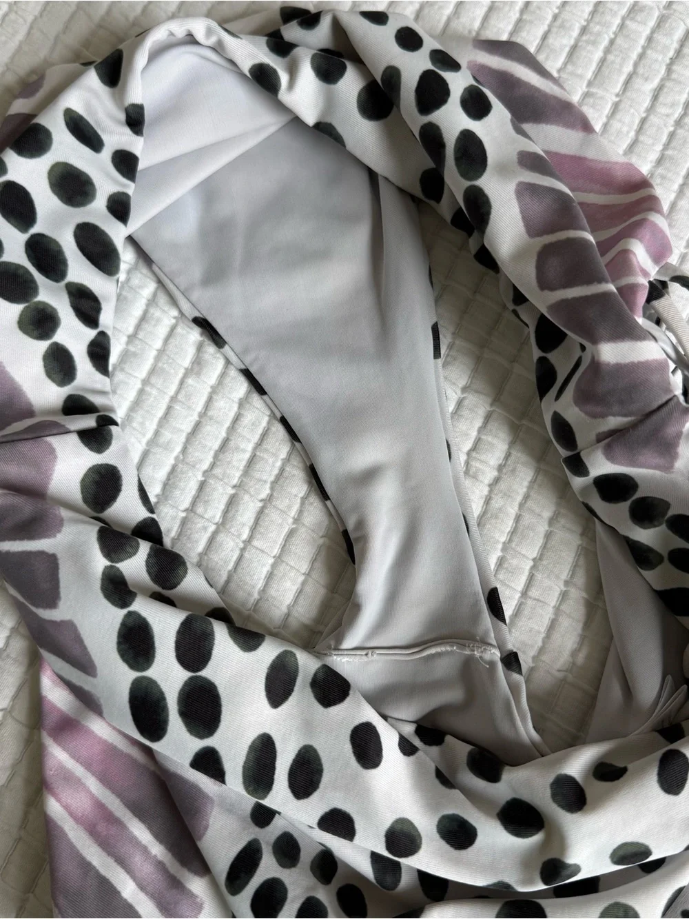 Mara Hoffman High-Waist Polka Dot Swim Bottoms